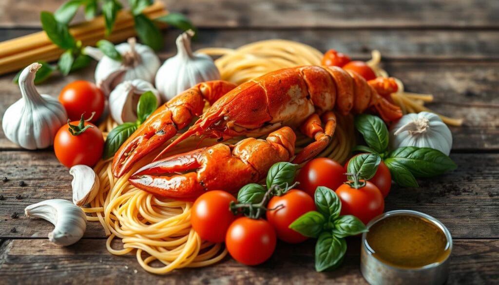 lobster pasta ingredients lobster pasta ingredients