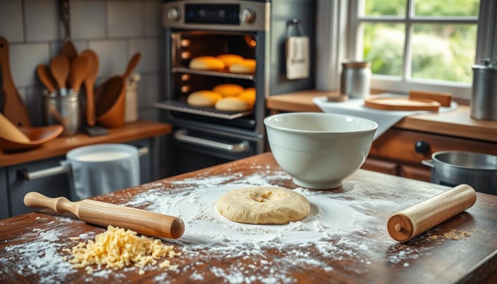 scone making scone making