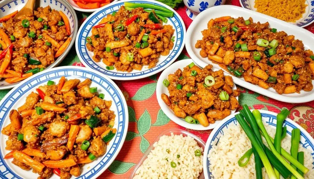 Asian-inspired ground chicken dishes Asian-inspired ground chicken dishes