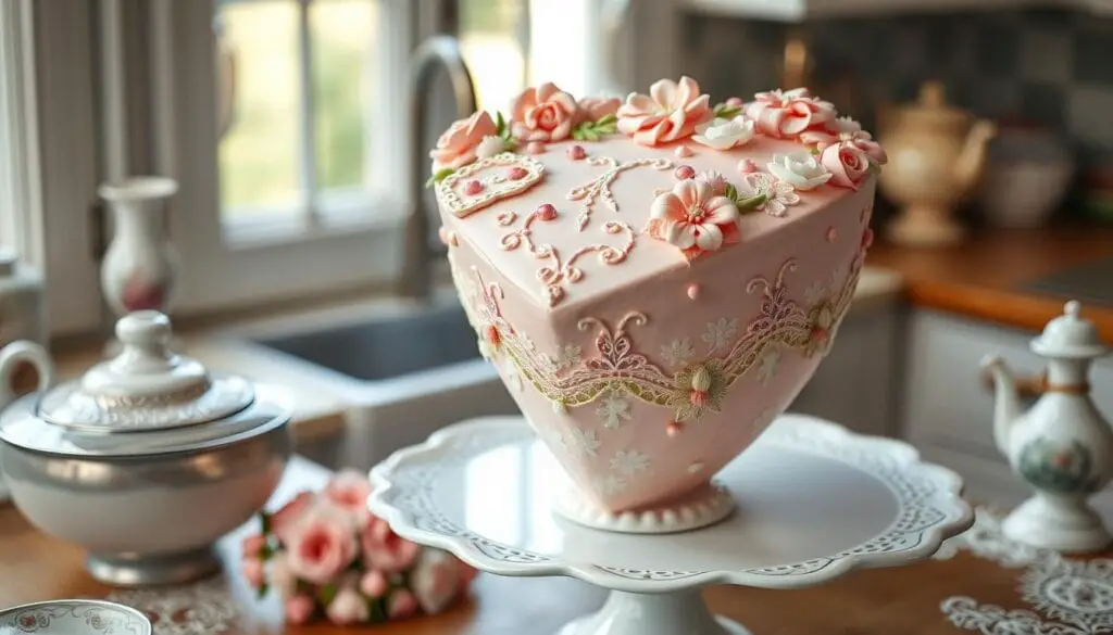 heart cake